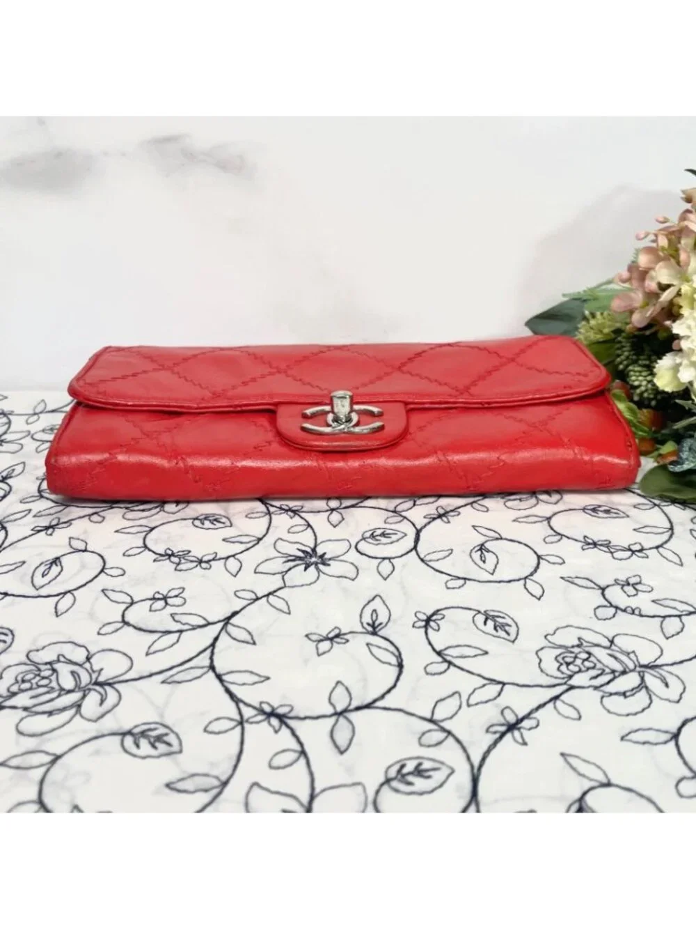 Chanel Chain Wallet Double Flap Quilted Shoulder Bag
